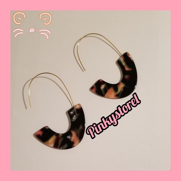 Colorful Fish Hook Earrings - Picture 4 of 4